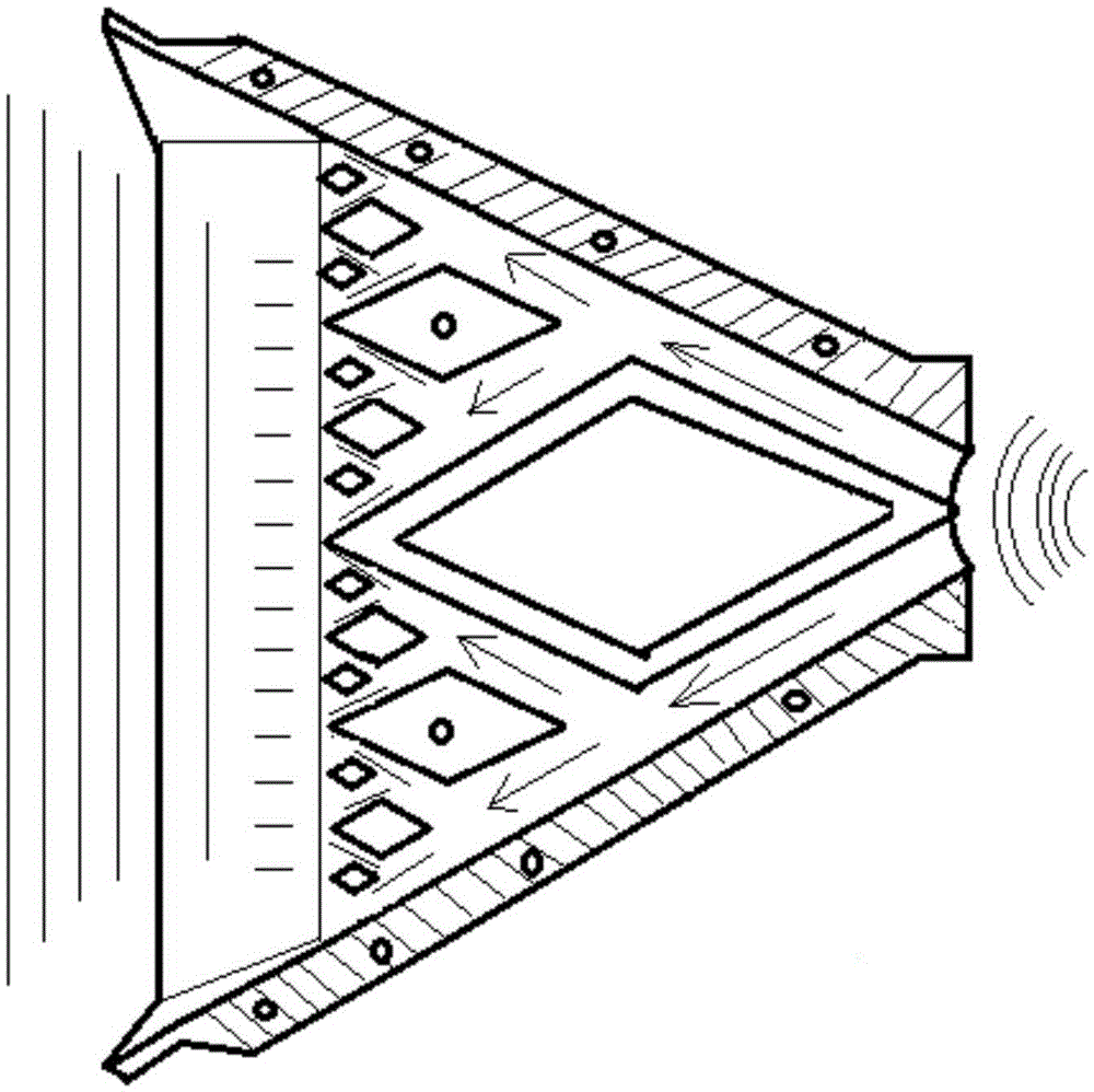 Linearity loudspeaker system high tone horn