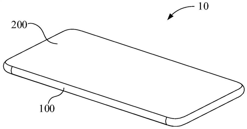 Electronic device, display panel and method of making the same