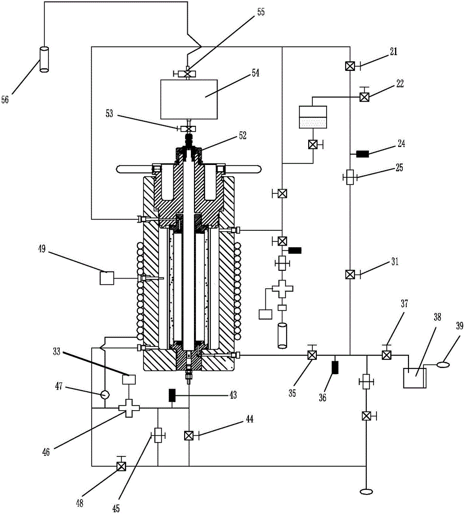 Oil/gas well cement sheath sealing integrity testing device and method for carrying out evaluation through device