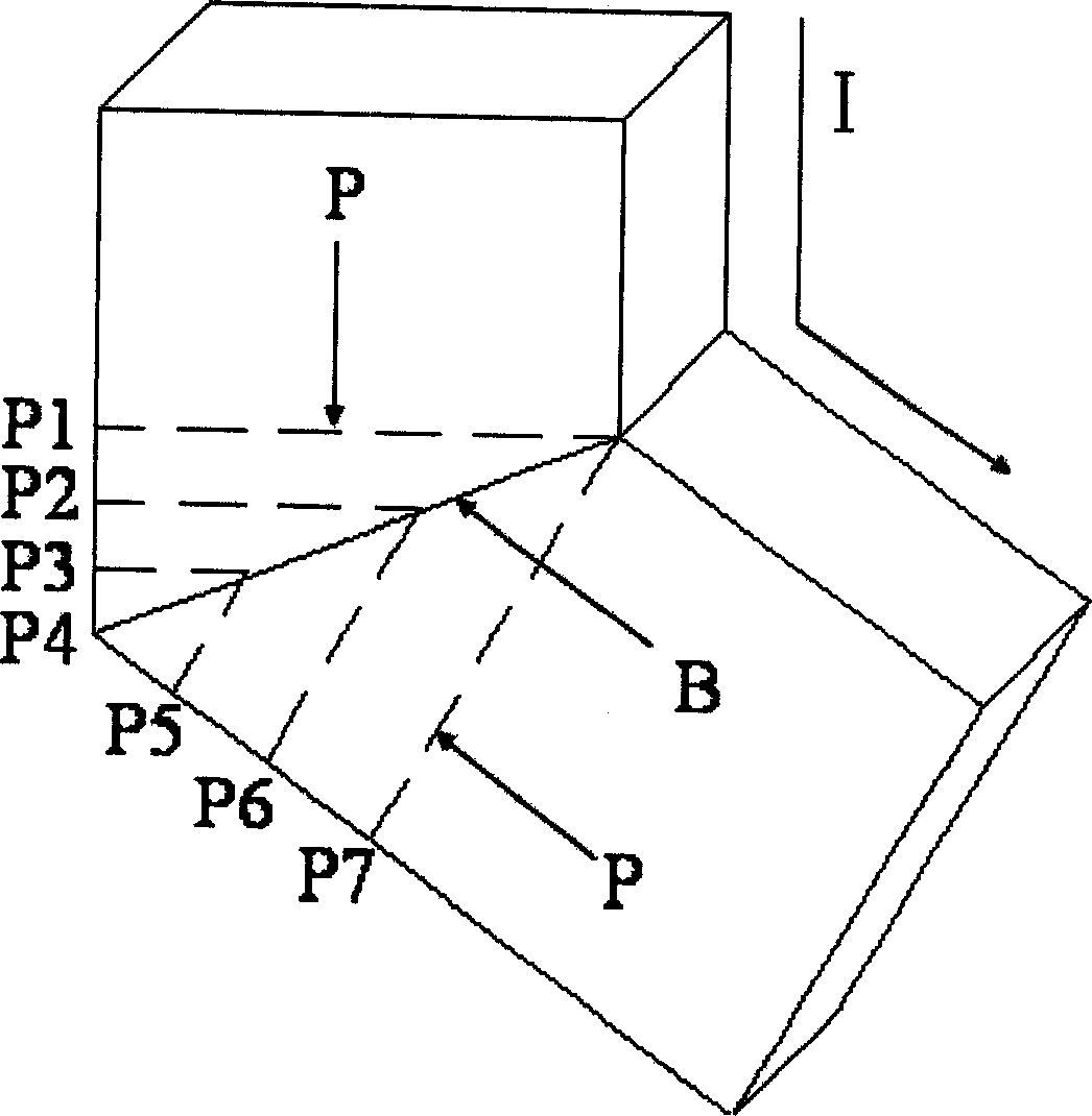 Three-dimensional integral weaving method capable of changing weaving forming direction