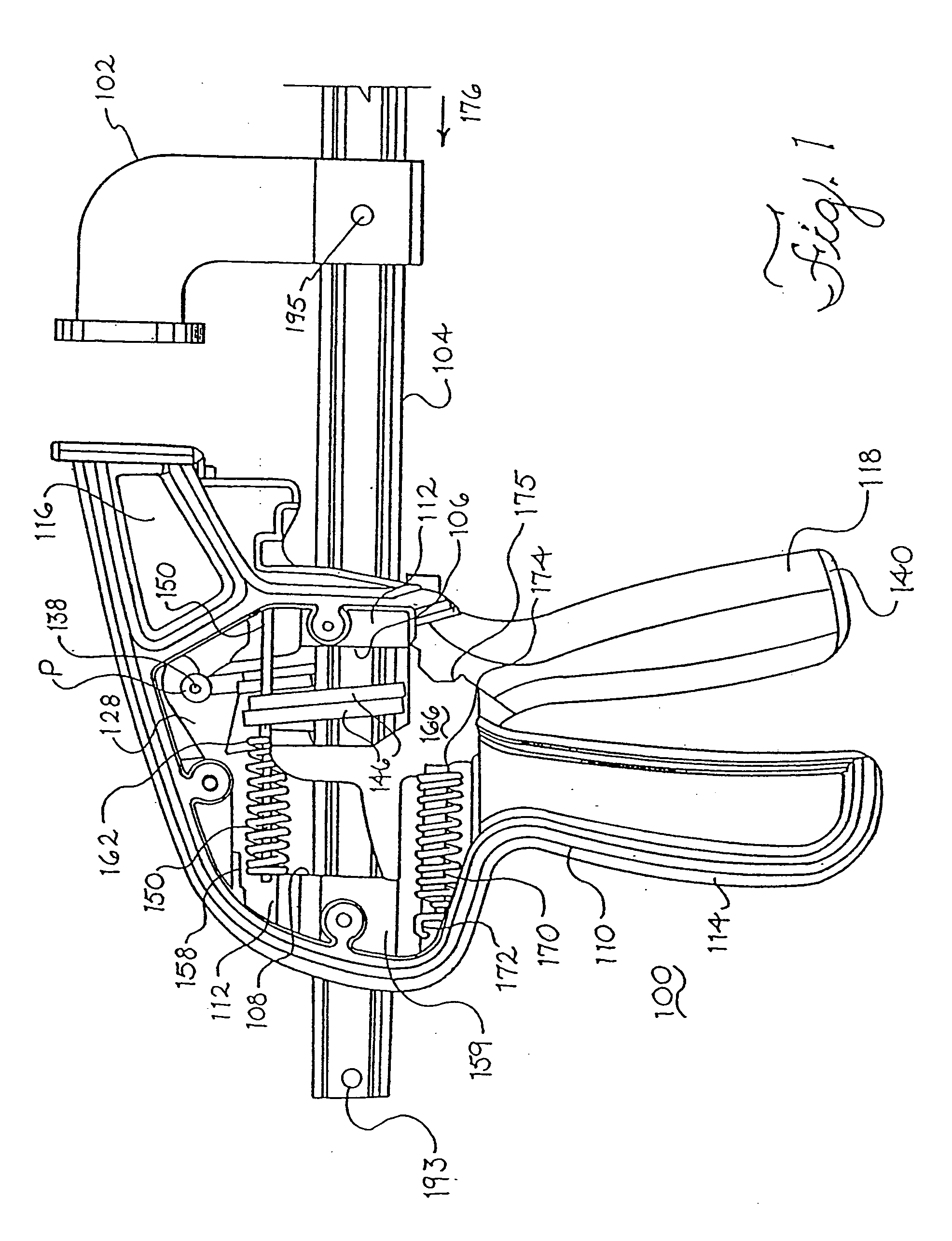 Increased and variable force and multi-speed clamps