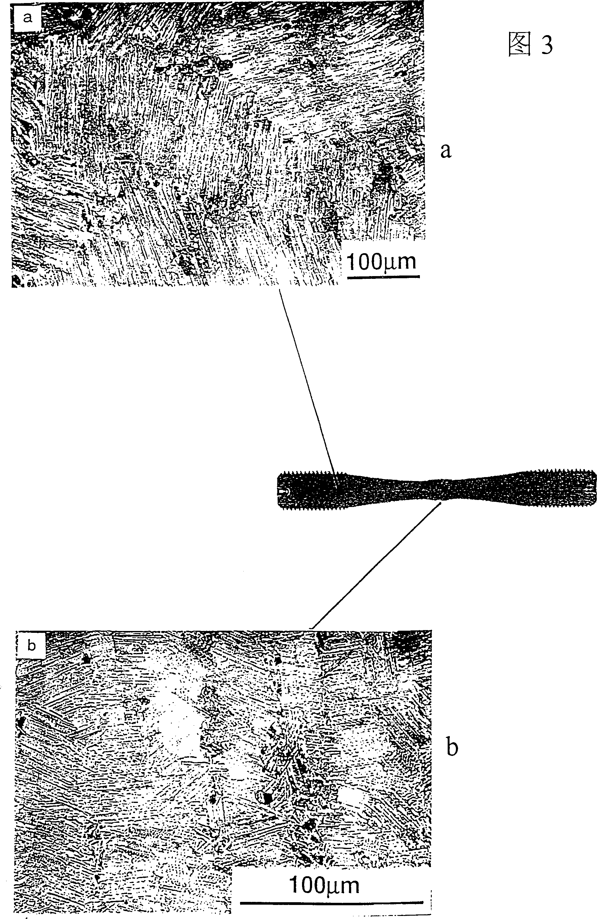 Method for strengthening metal material tissue and metal blank