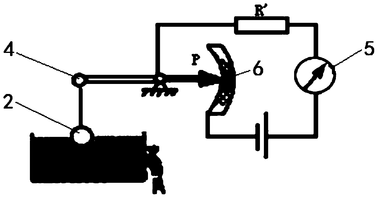 A kind of automobile fuel quantity detecting device