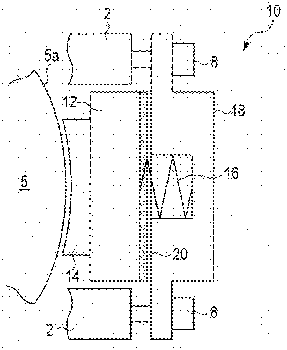 Brake having noise elimination function