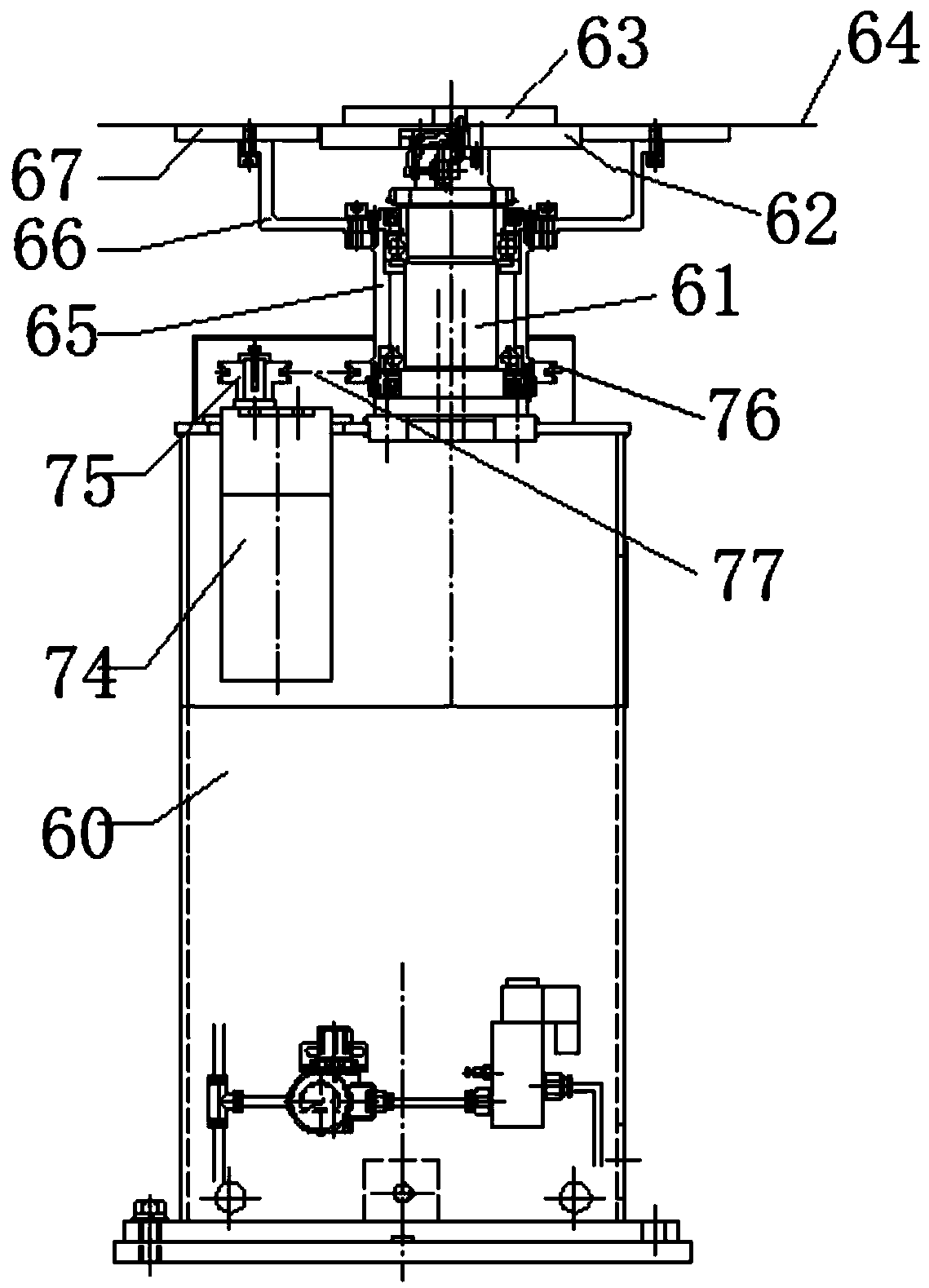 Piece arranging device for high-speed notching press