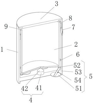 Anti-explosion barrel for blocking flammable and explosive hazardous chemical substances