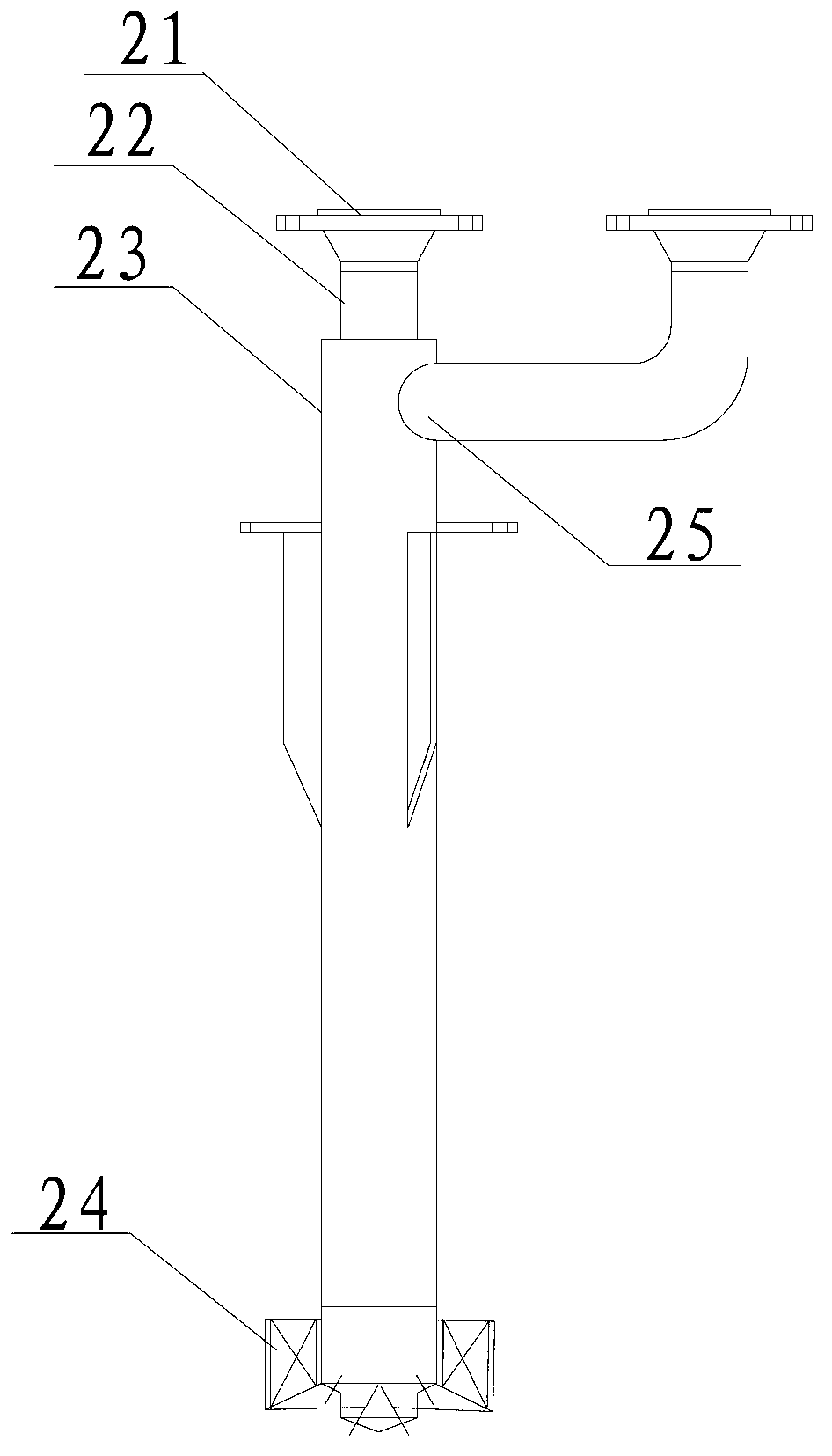 Gas combustion method for primary reformer of methanol device and combustor for reformer