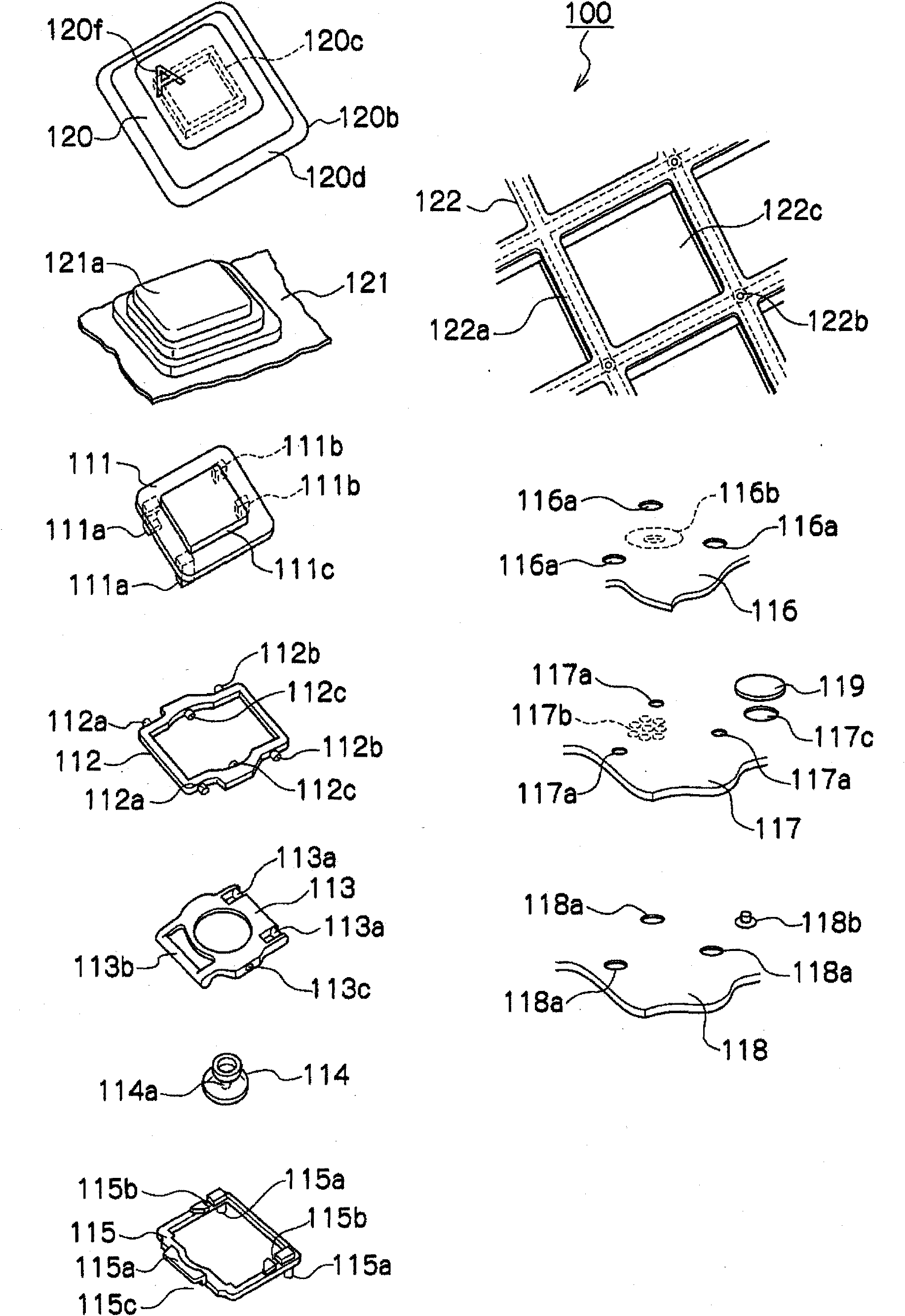 Keyboard structure