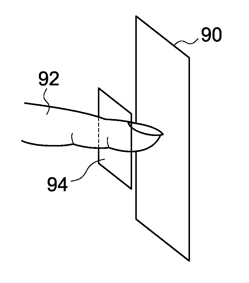 Stereoscopic display device, method for accepting instruction, and non-transitory computer-readable medium for recording program