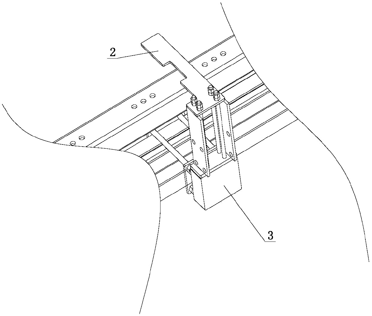 Clamp for regular polygonal pipe cutting