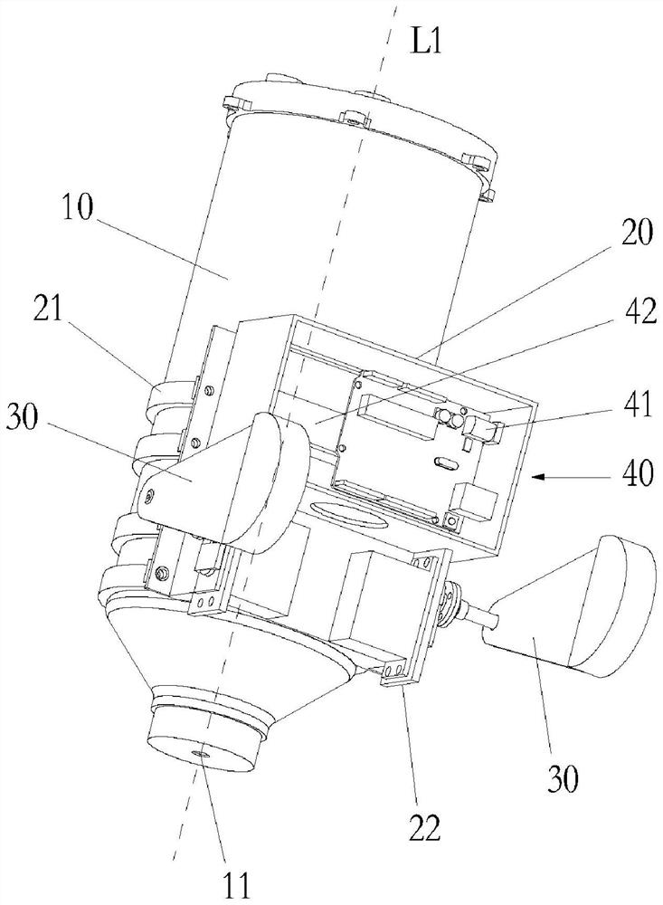 Frog hind leg gesture control device, jumping robot and gesture control method