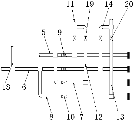 Ice storage device and method of ice storage device for melting ice through air temperature