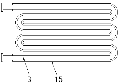 Ice storage device and method of ice storage device for melting ice through air temperature