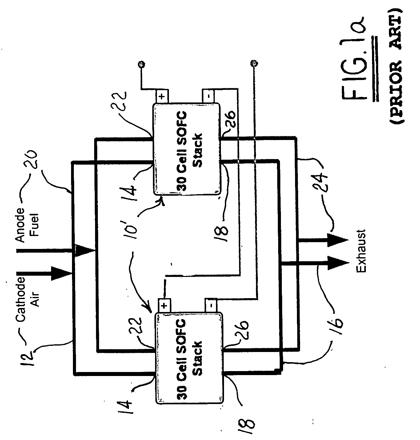 Method and apparatus for thermal, mechanical, and electrical optimization of a solid-oxide fuel cell stack