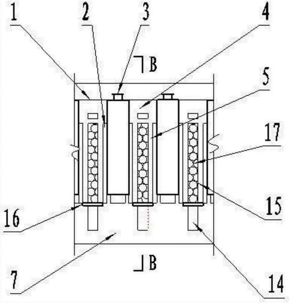 Carbon disulfide gasification reacting furnace heating device and heating method