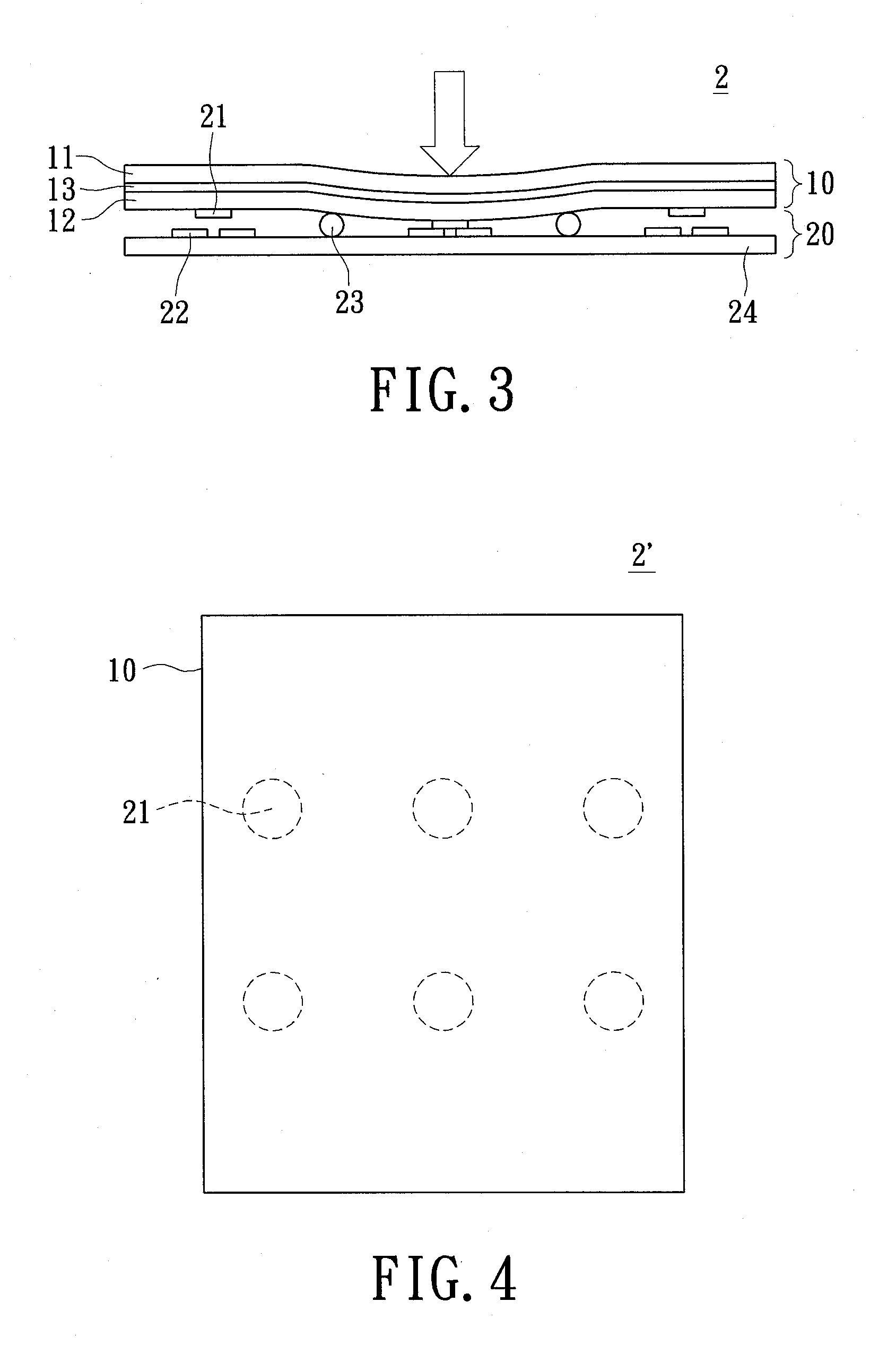Touch display apparatus and electronic reading apparatus with touch input function