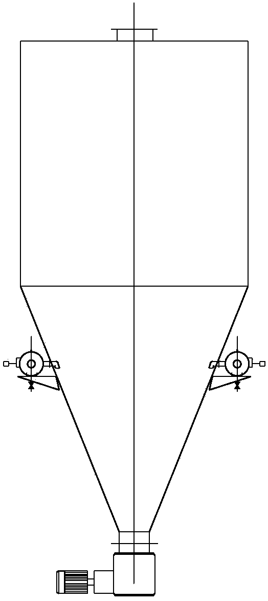 A device and method for storing, unloading, and deodorizing raw sludge