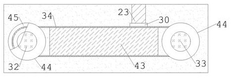 Rubber thermal expansion performance testing device