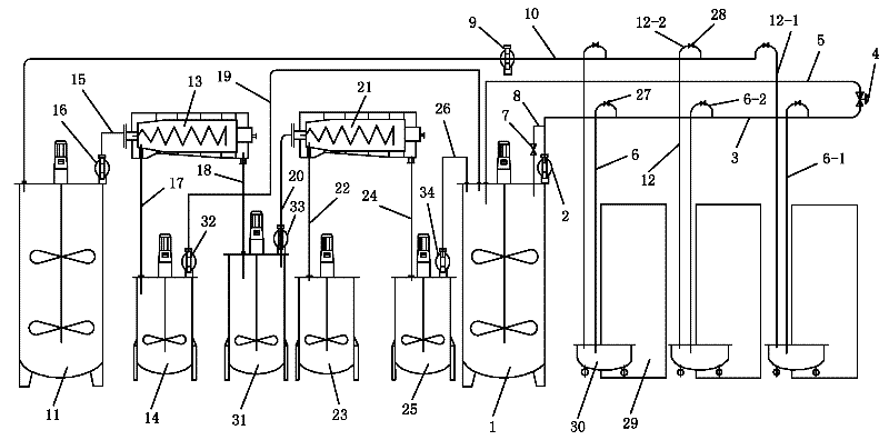 System and method for recycling and supplying mortar to multi-wire cutting machines
