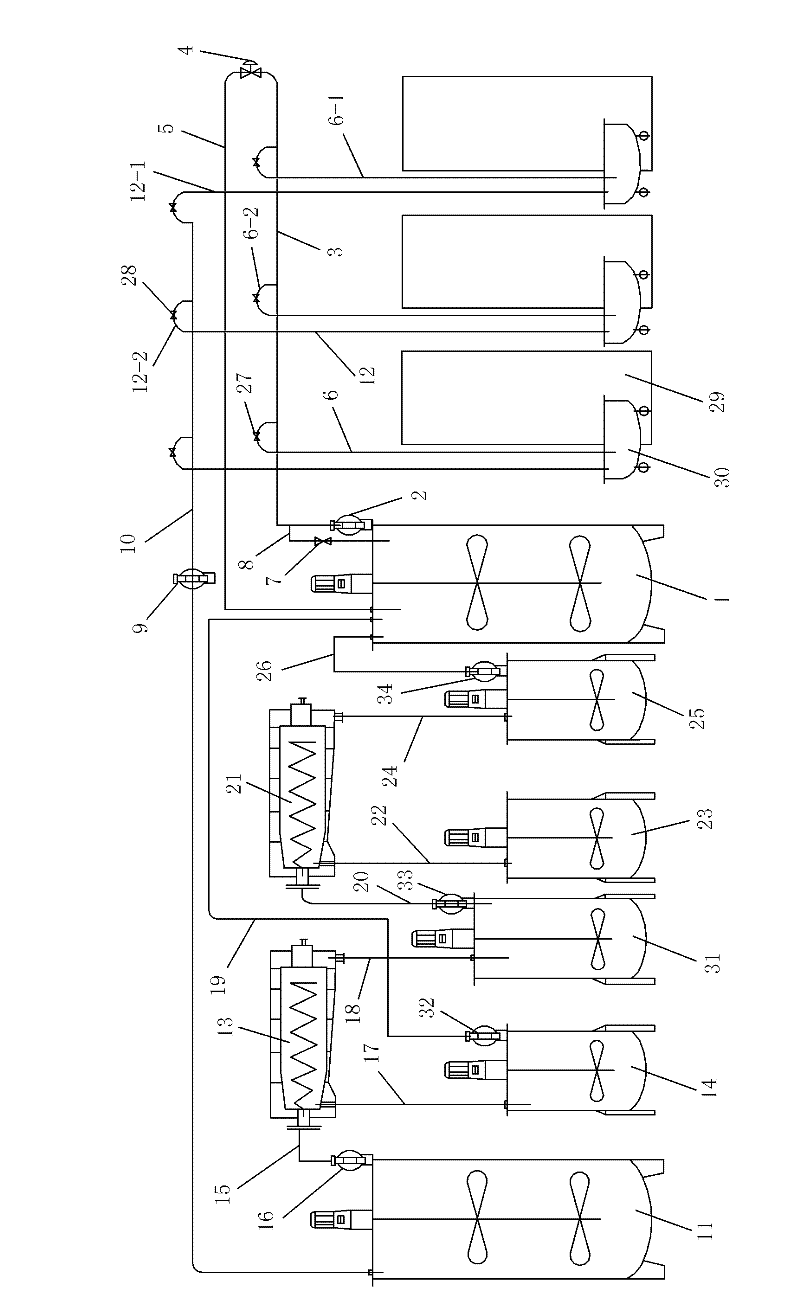 System and method for recycling and supplying mortar to multi-wire cutting machines