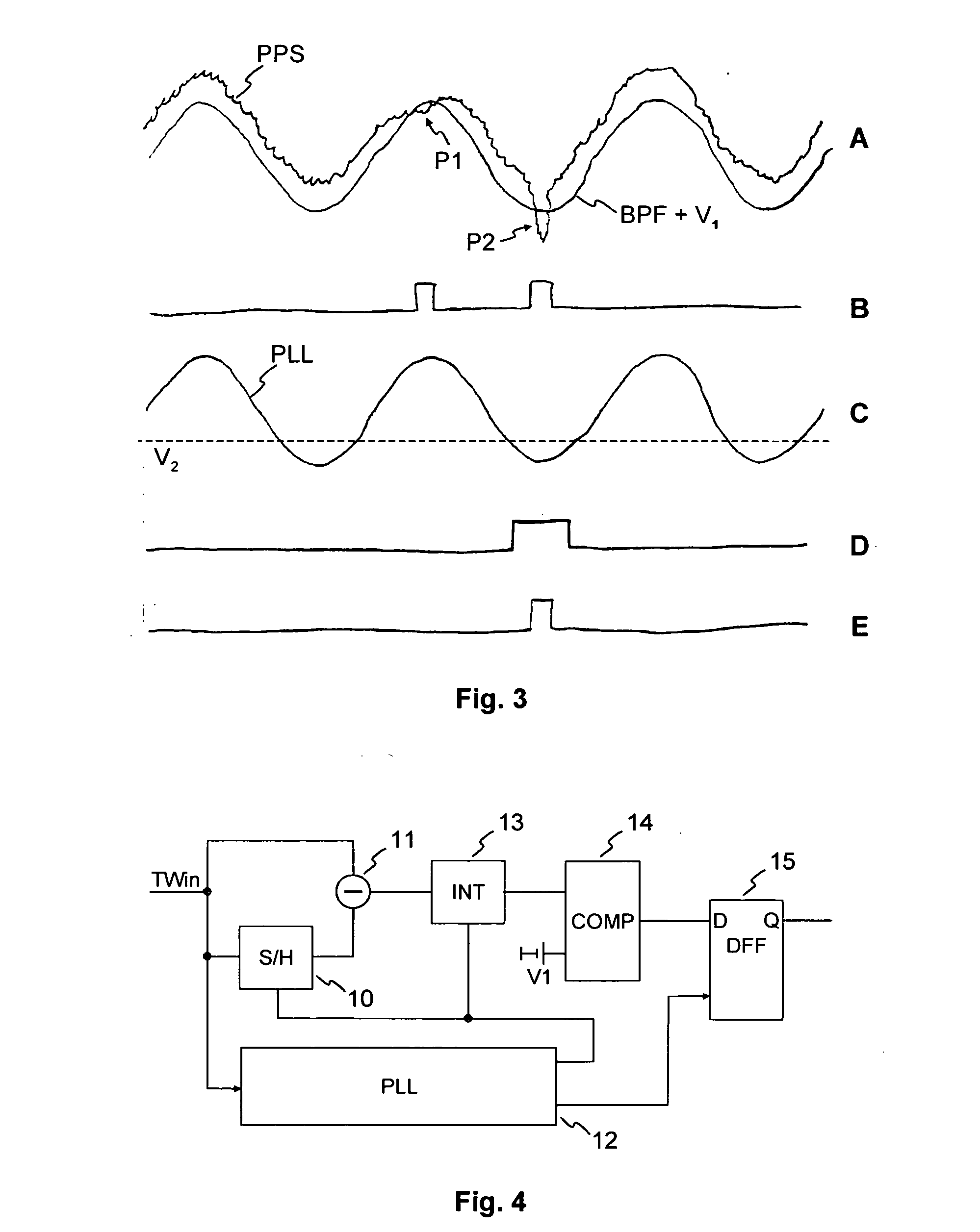 Method and device for detecting land pre-pits