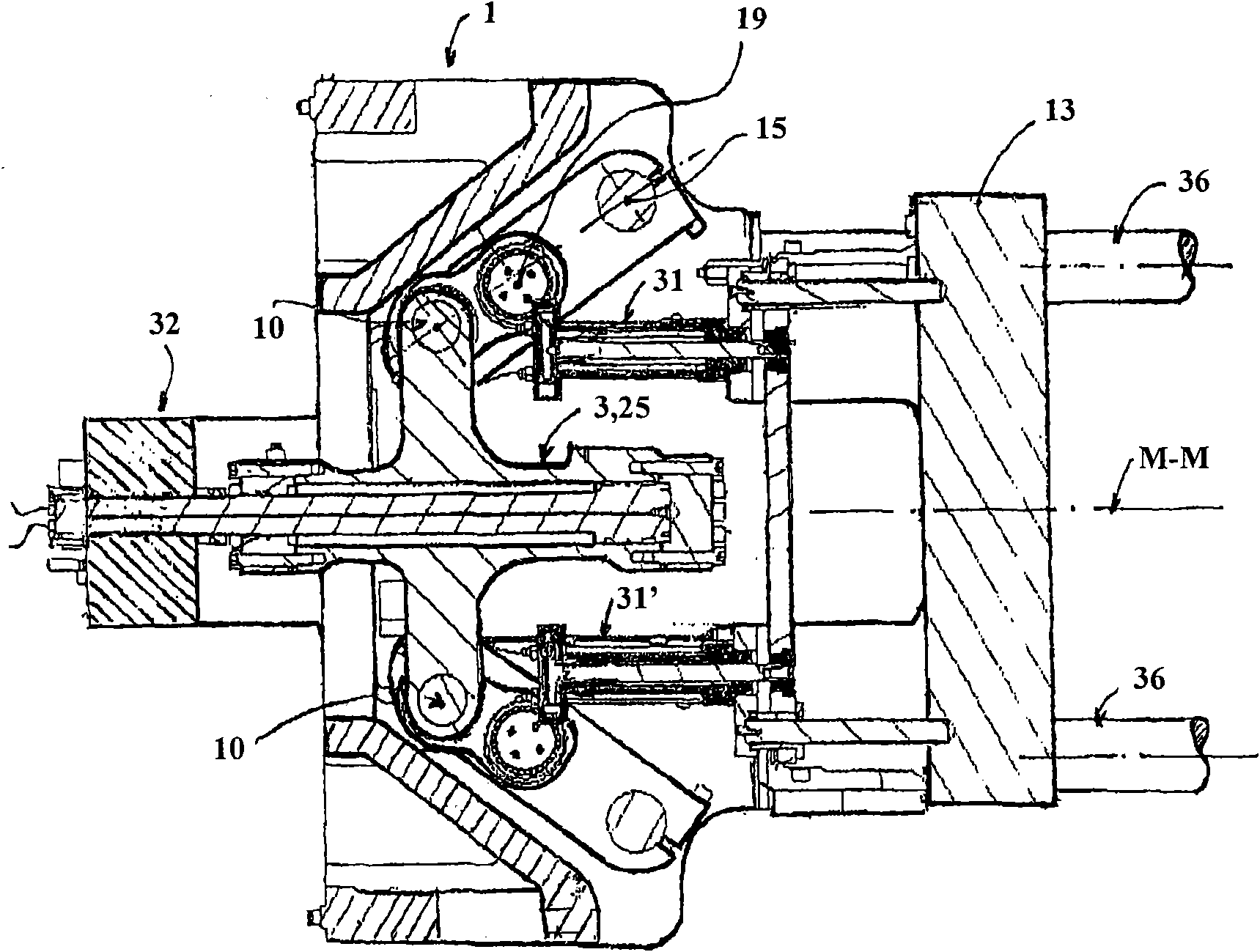 Process for the mould closure of an injection moulding machine, and mould closure