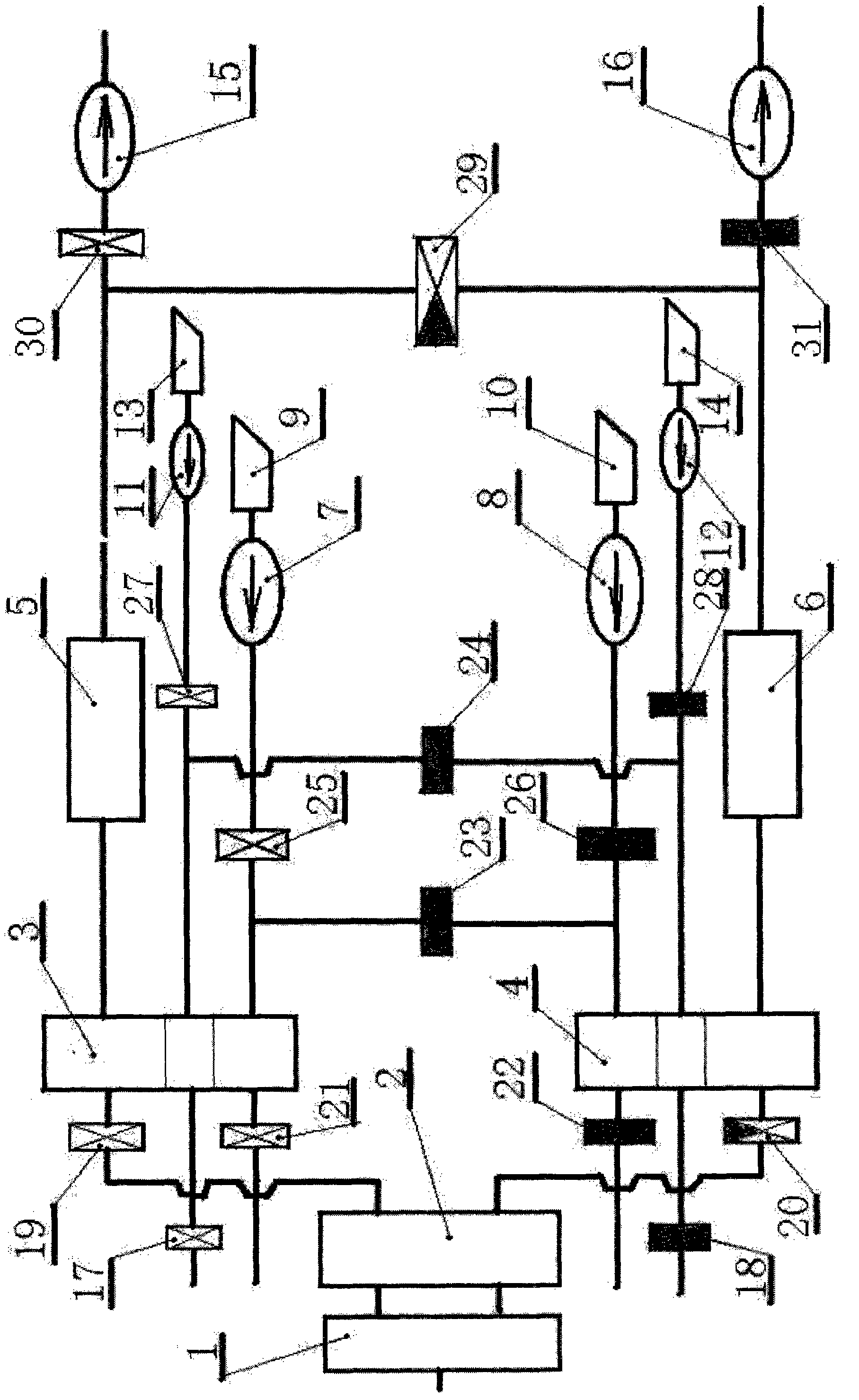 Side-to-side thermal deashing method for rotary air preheater