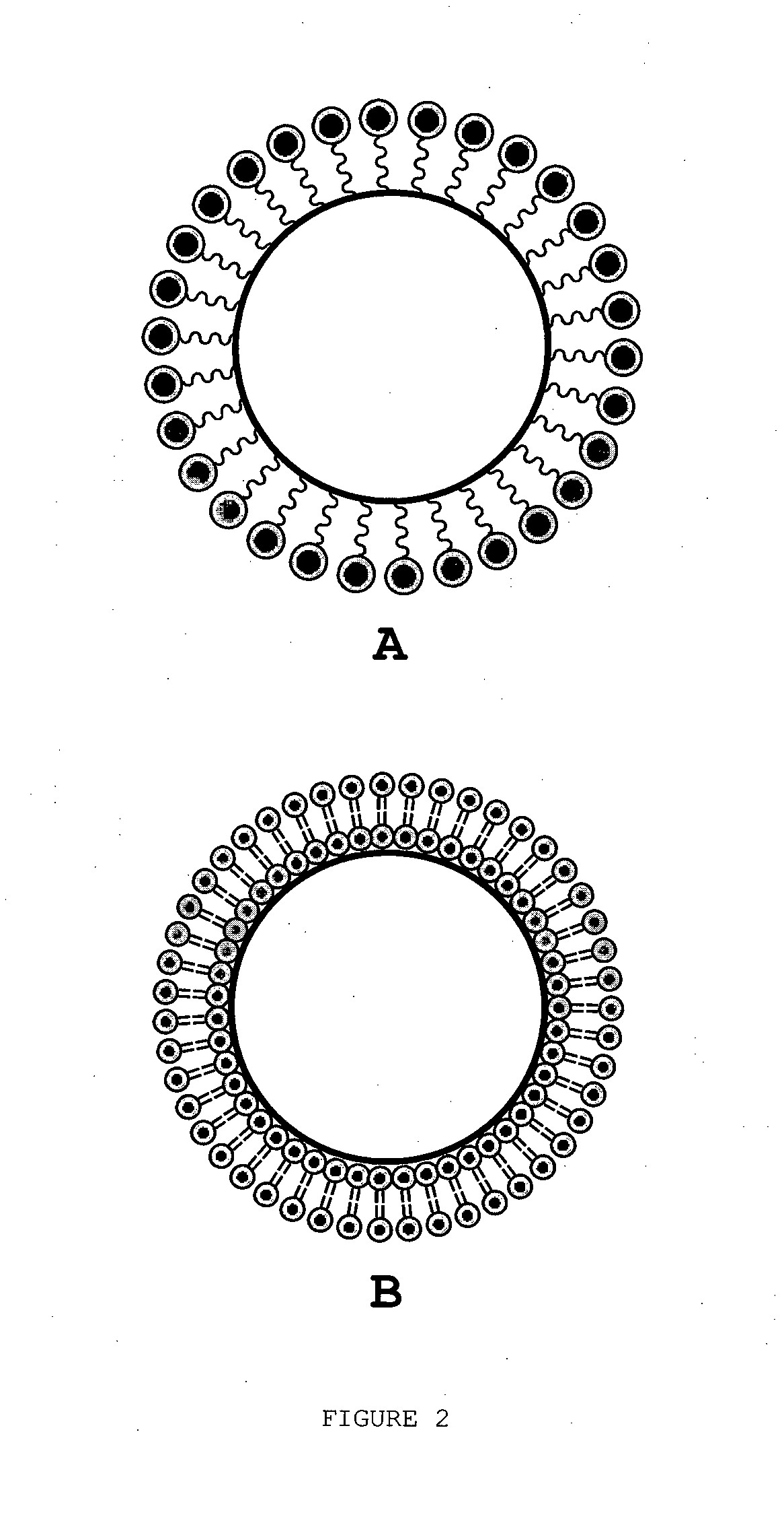 Biocompatible method of functionalising substrates with inert surfaces