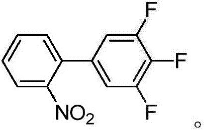Preparation method of 3,4,5-trifluoro-2'-nitro-1,1'-biphenyl