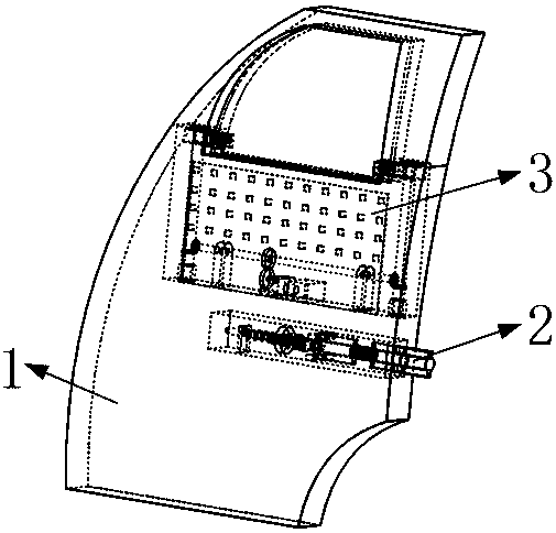 Anti-blocking type automobile window mechanism with buffer function