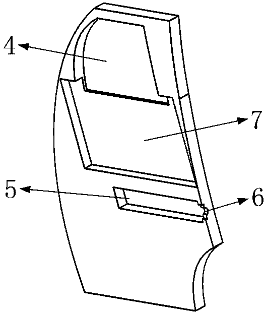 Anti-blocking type automobile window mechanism with buffer function