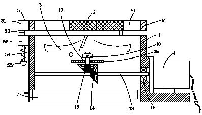 A tool for repairing the hoof wall of a horseshoe