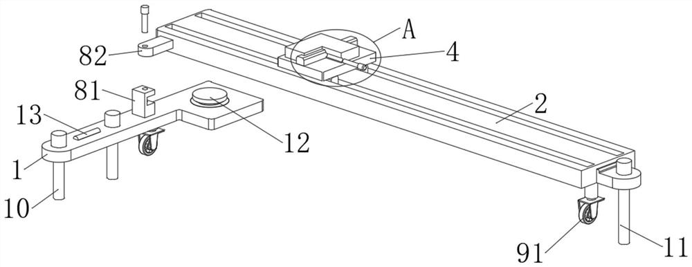 Adjustable building detection device for wall quality