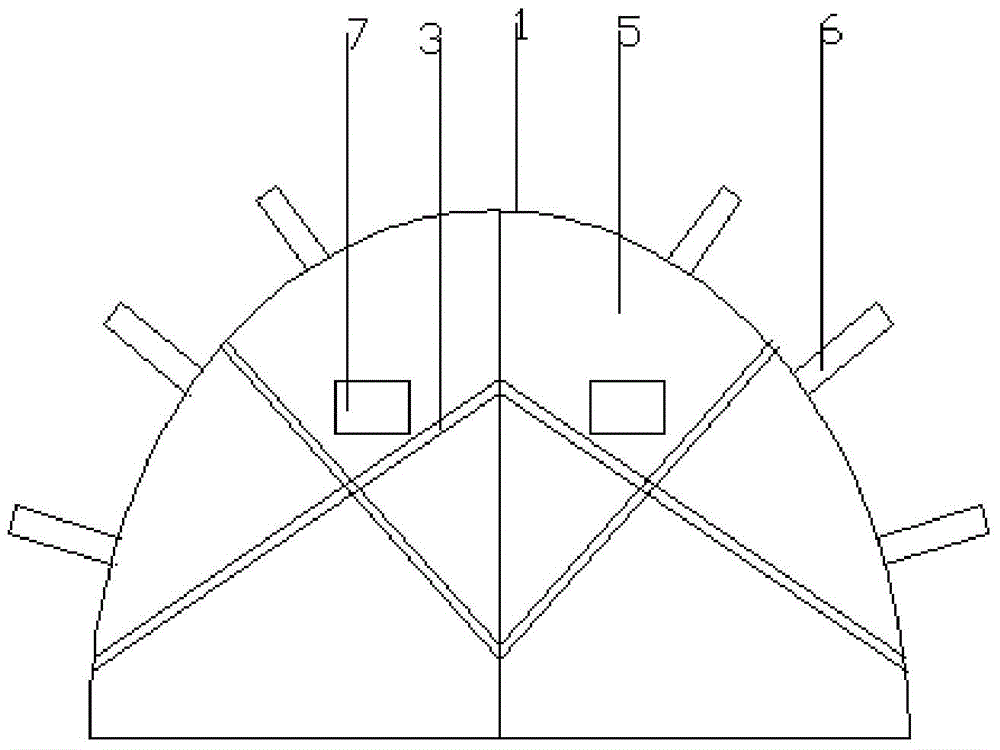 Fireproof and explosion-proof door