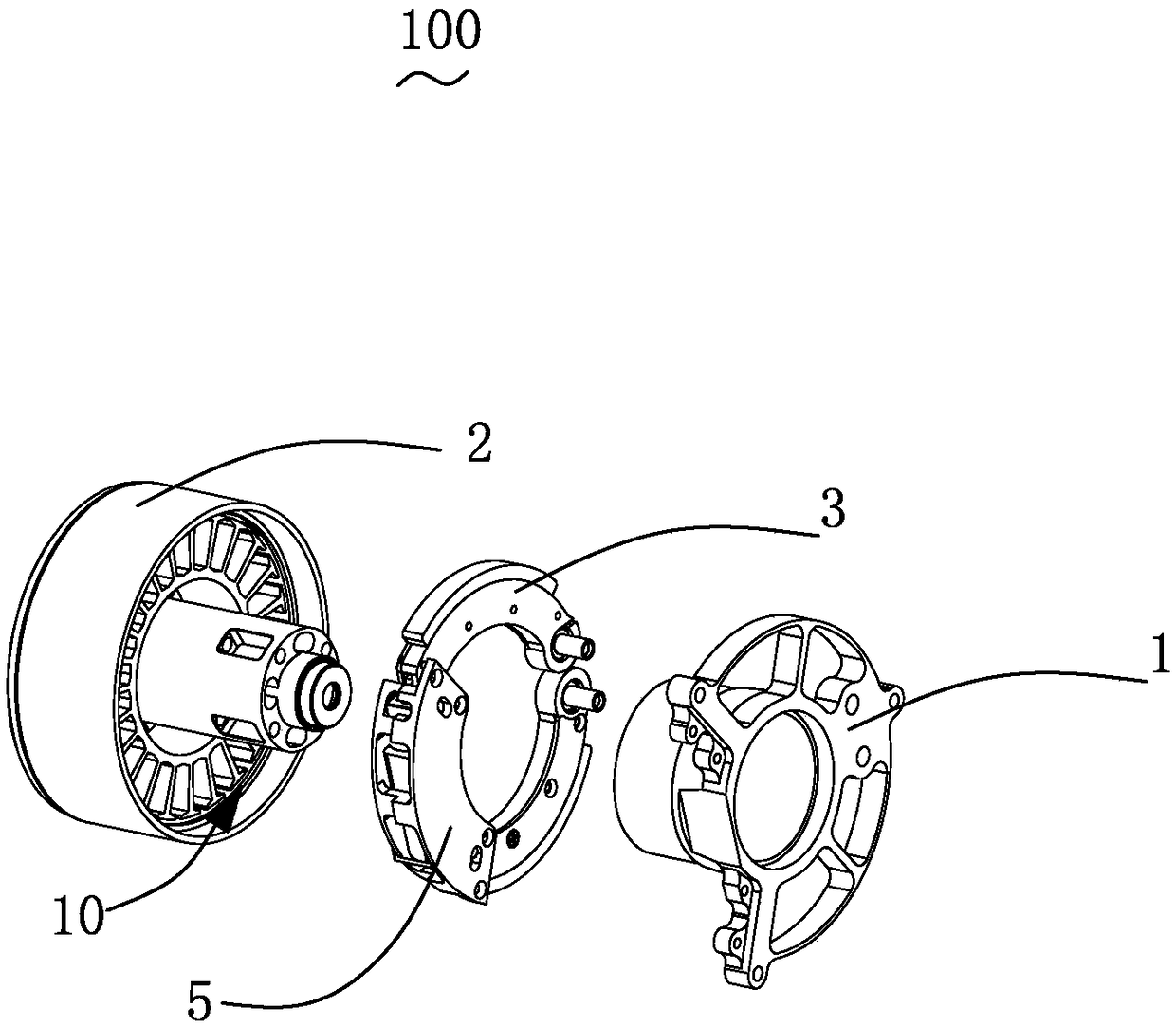 Motor module, pan head, unmanned aerial vehicle and control method of pan head