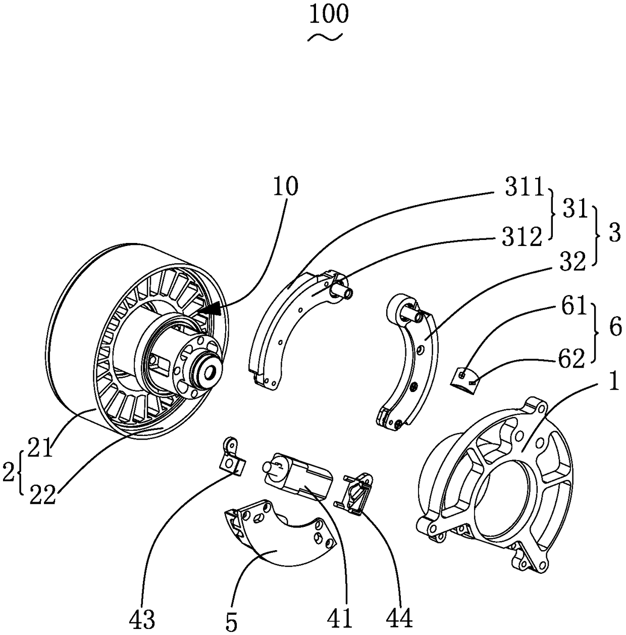 Motor module, pan head, unmanned aerial vehicle and control method of pan head