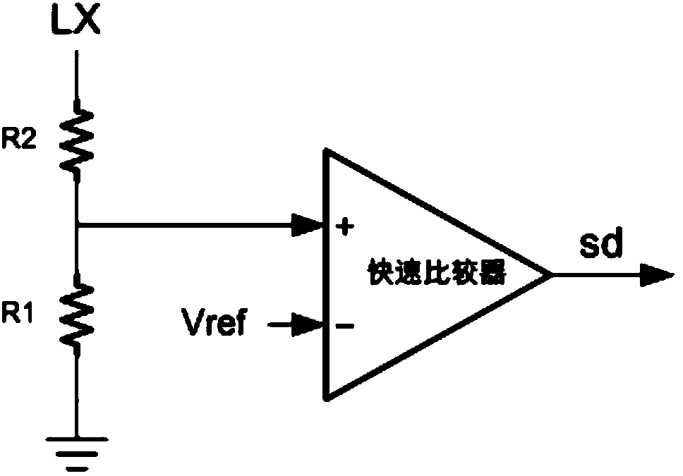 Anti-interference narrow-pulse over-voltage detection circuit