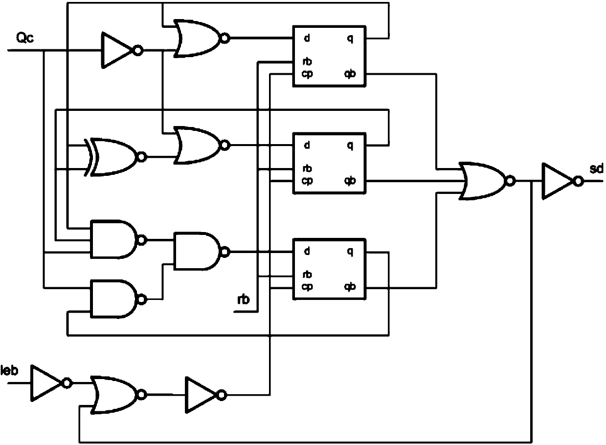 Anti-interference narrow-pulse over-voltage detection circuit