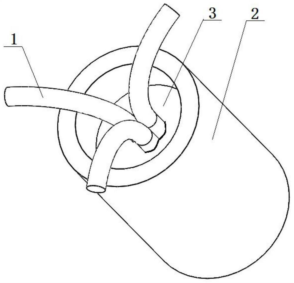 A method for sealing the end of a cable sleeve