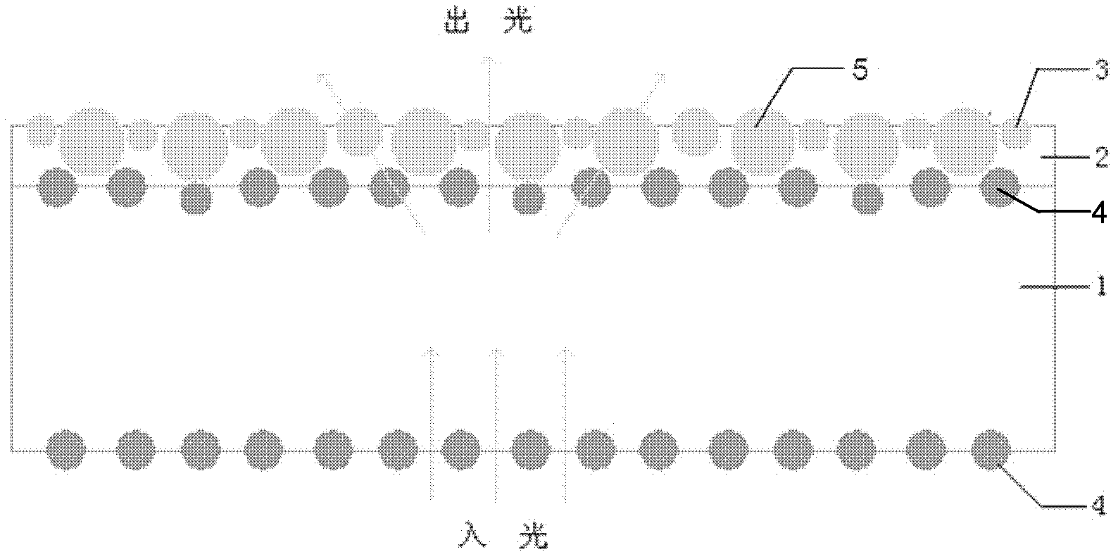 Preparation method of optical diffusion film