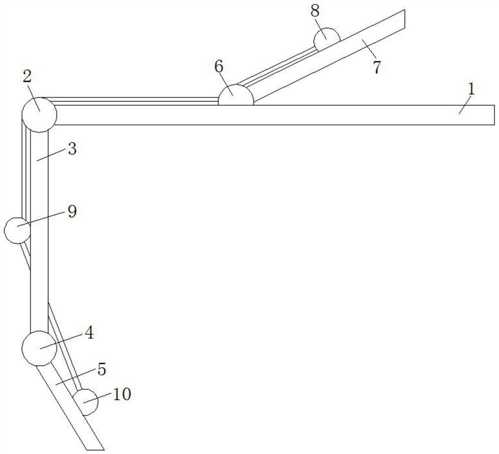 An angle-adjustable hook for pelvic surgery