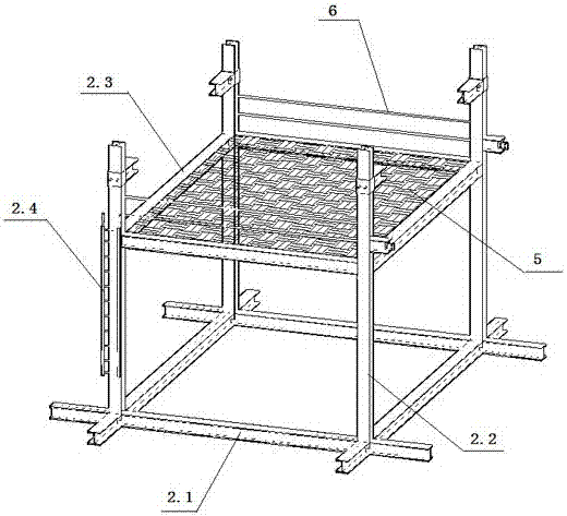 Unit module-assembled and disassembled assembly jig