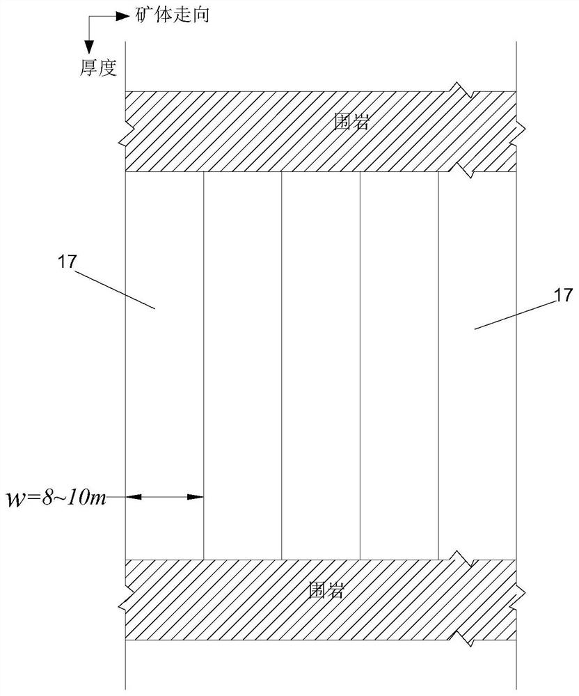 A method for continuous recovery of residual top and bottom pillars using large sections