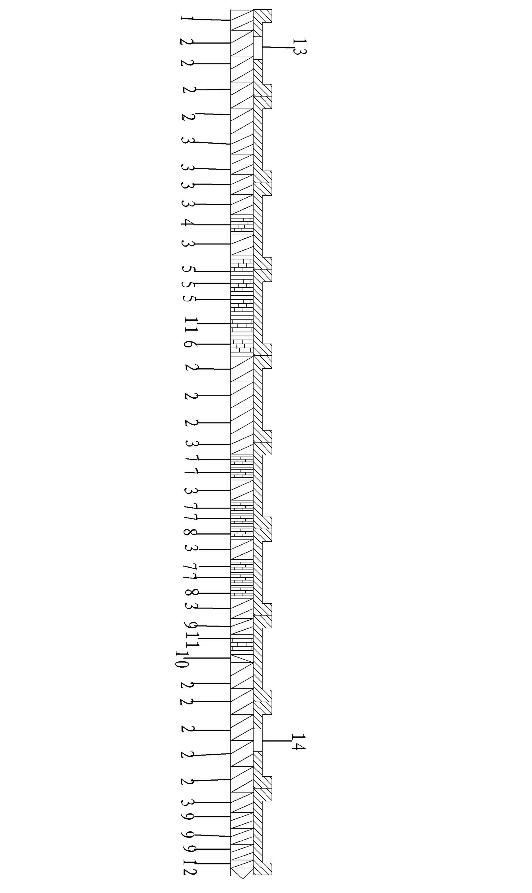 Full biodegradation plastic material and preparation method thereof