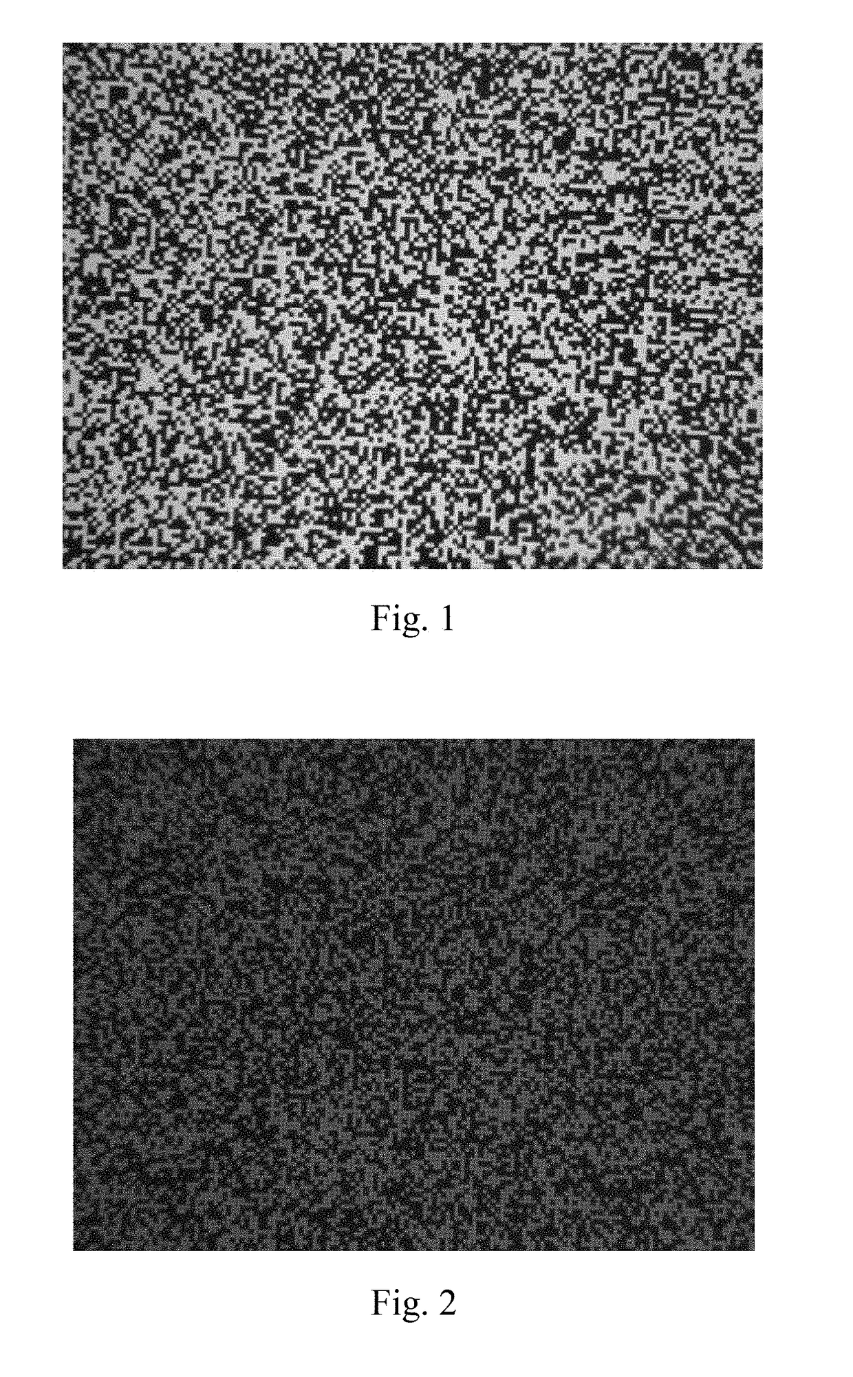 Electrooptic device based on multiple domain scattering effect