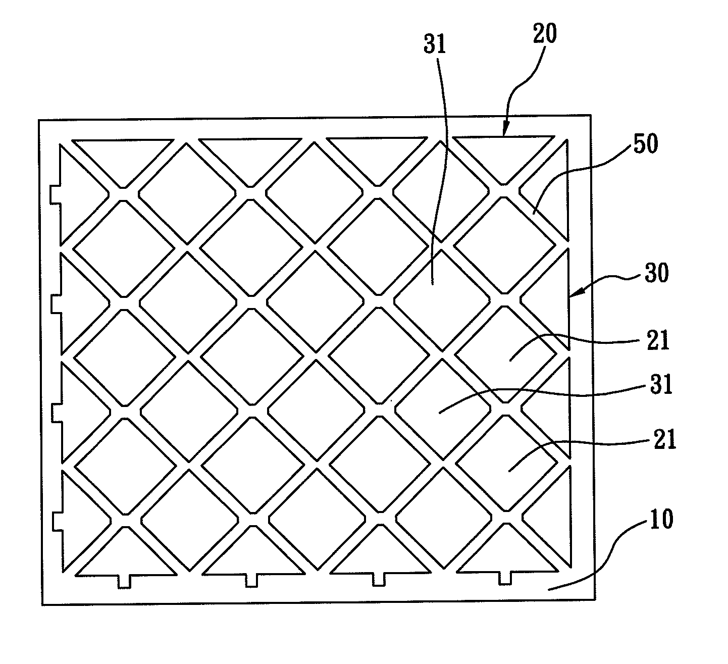 Capacitive touch panel having color compensation layer