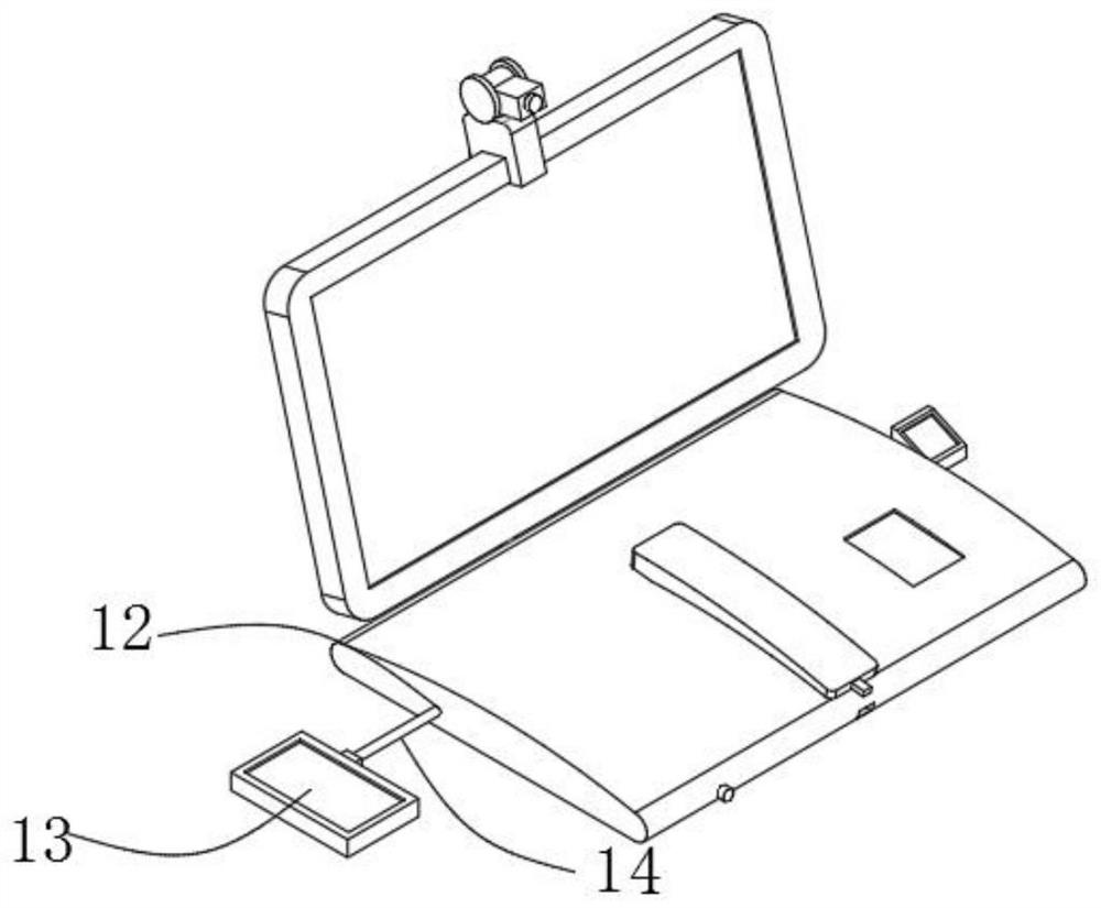 Remote new video communication equipment based on Internet of Things and use method thereof