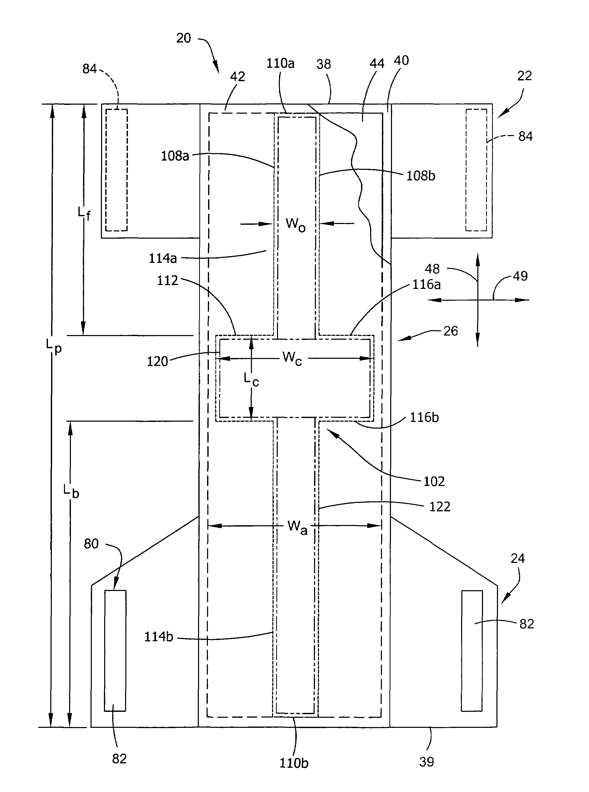 Absorbent article having an absorbent structure secured to a stretchable component of the article