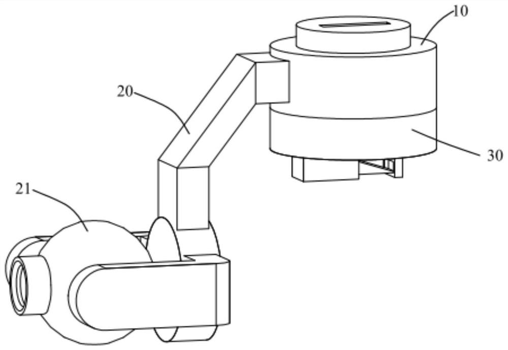 Unmanned aerial vehicle air-drop device and air-drop unmanned aerial vehicle