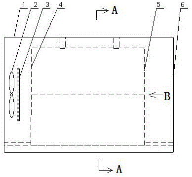 Uniform temperature distribution method and curing device for microwave-pressure curing composite material